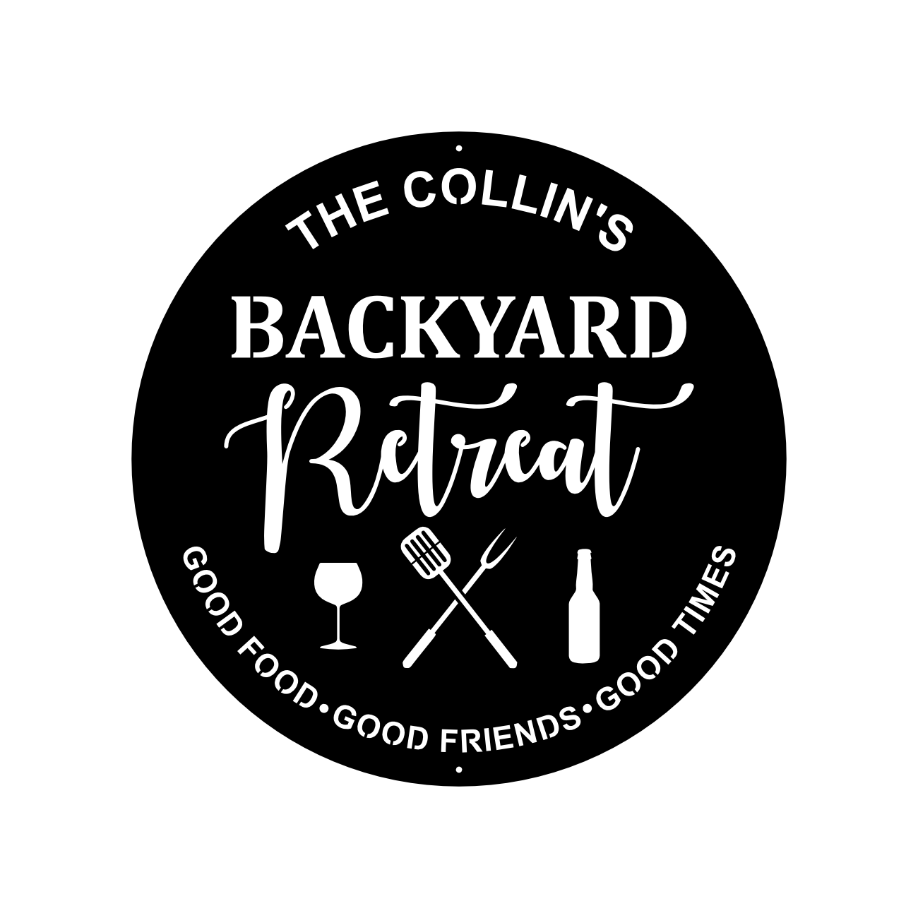 Backyard Retreat-Circle