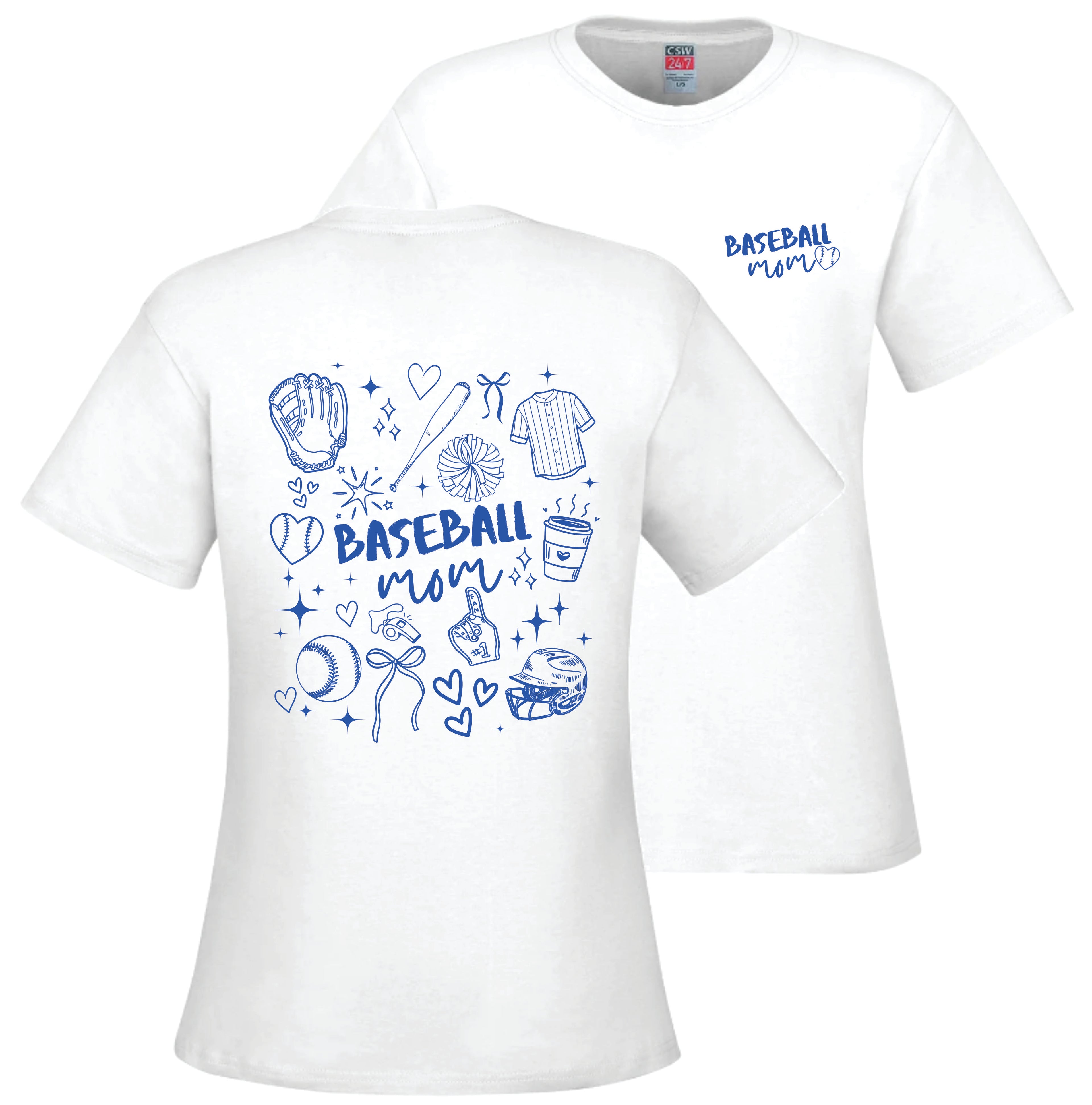 Baseball Mom Tshirt