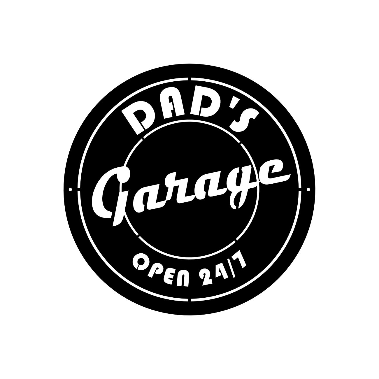 Retro Dad's Garage