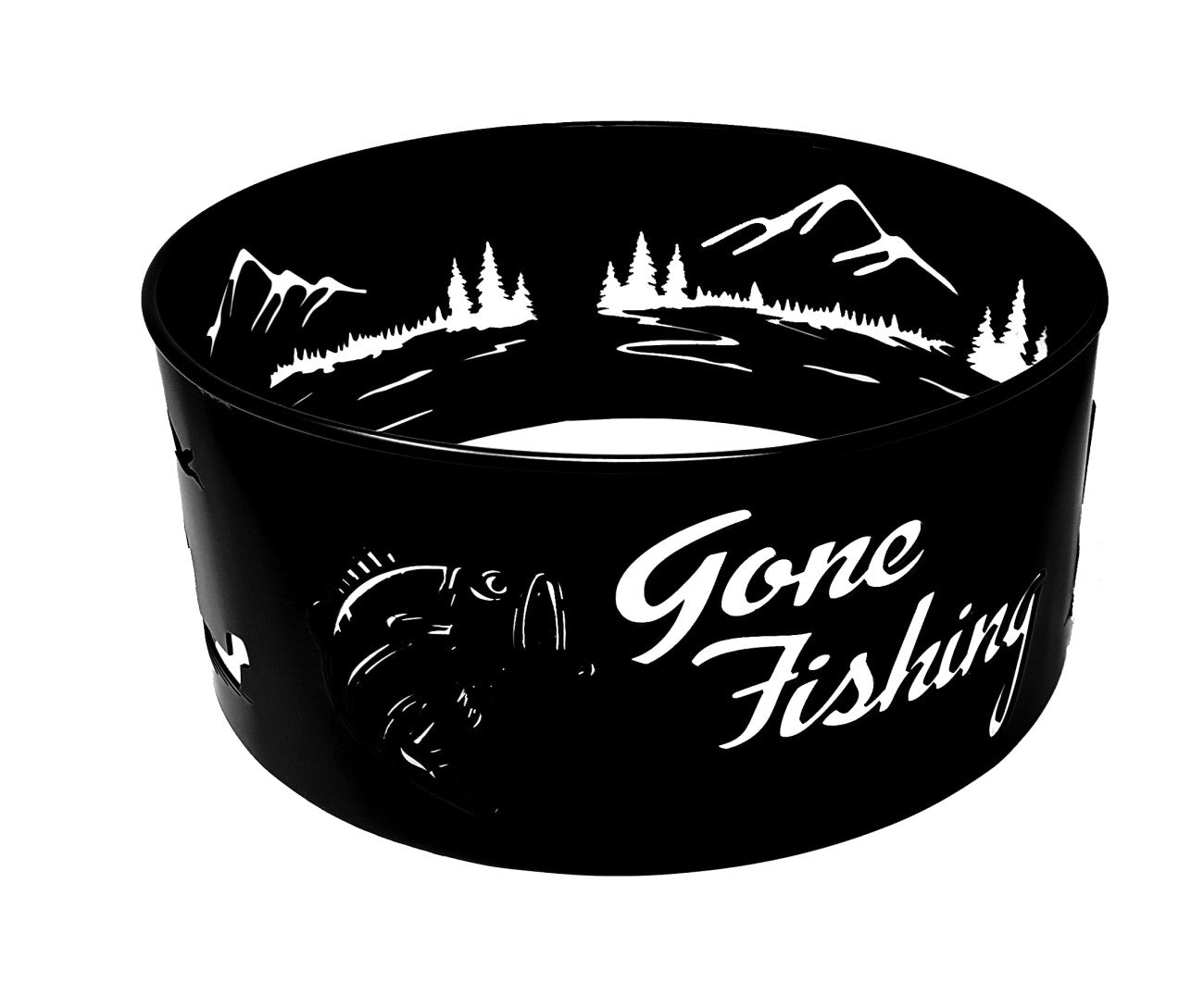 Gone Fishing Fire Ring