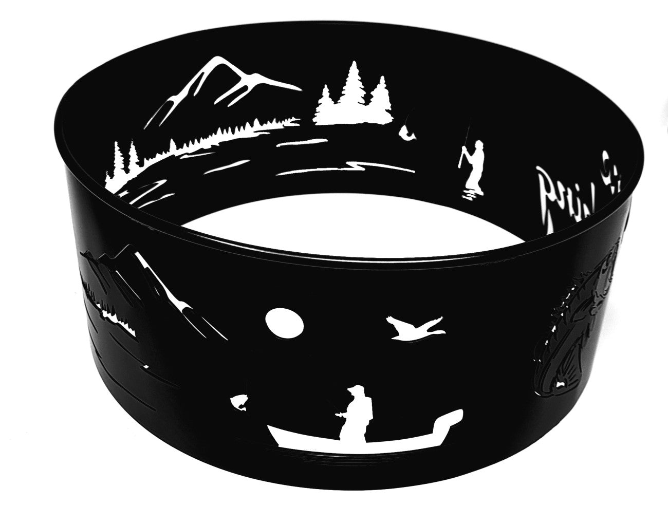 Gone Fishing Fire Ring