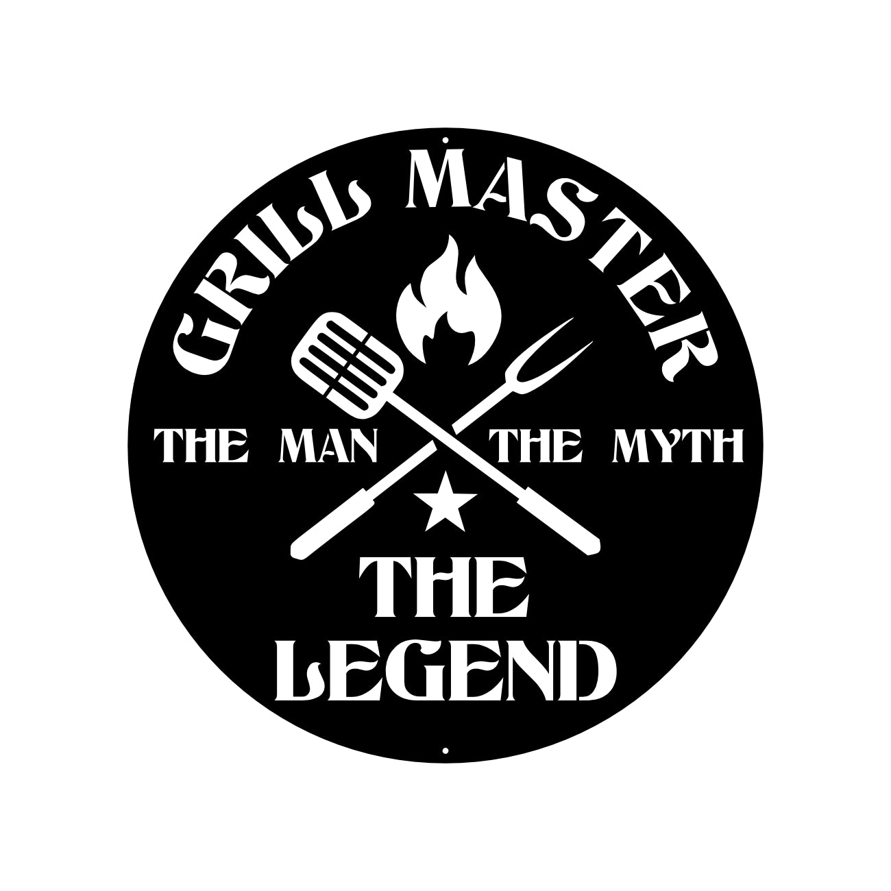 Grill Master-The Man, The Myth, The Legend
