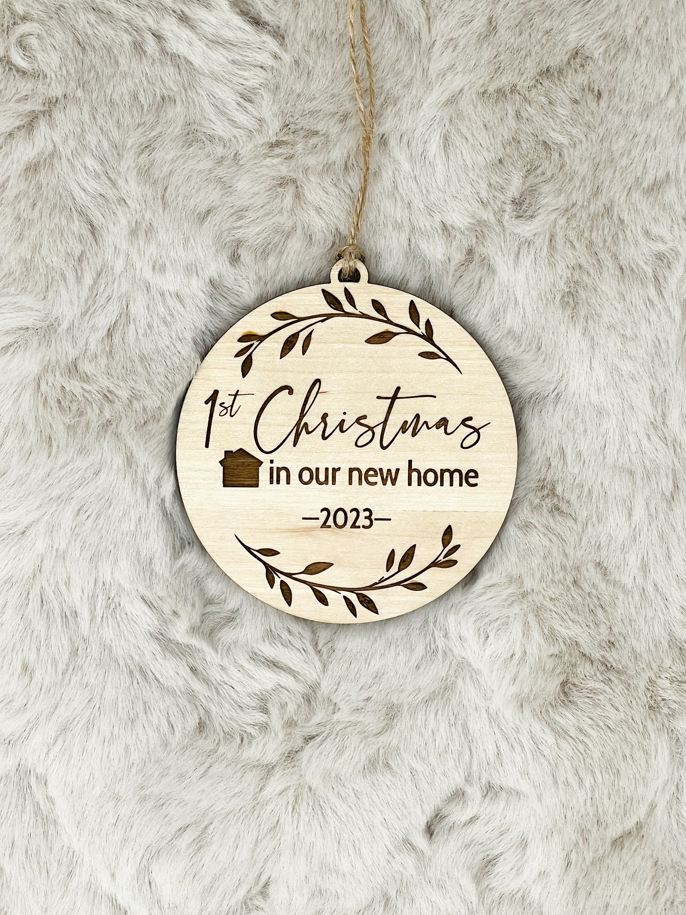 First Christmas in our New Home-Year